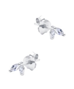 Gorgeous CZ Stone Silver Stud Earring STS-6272